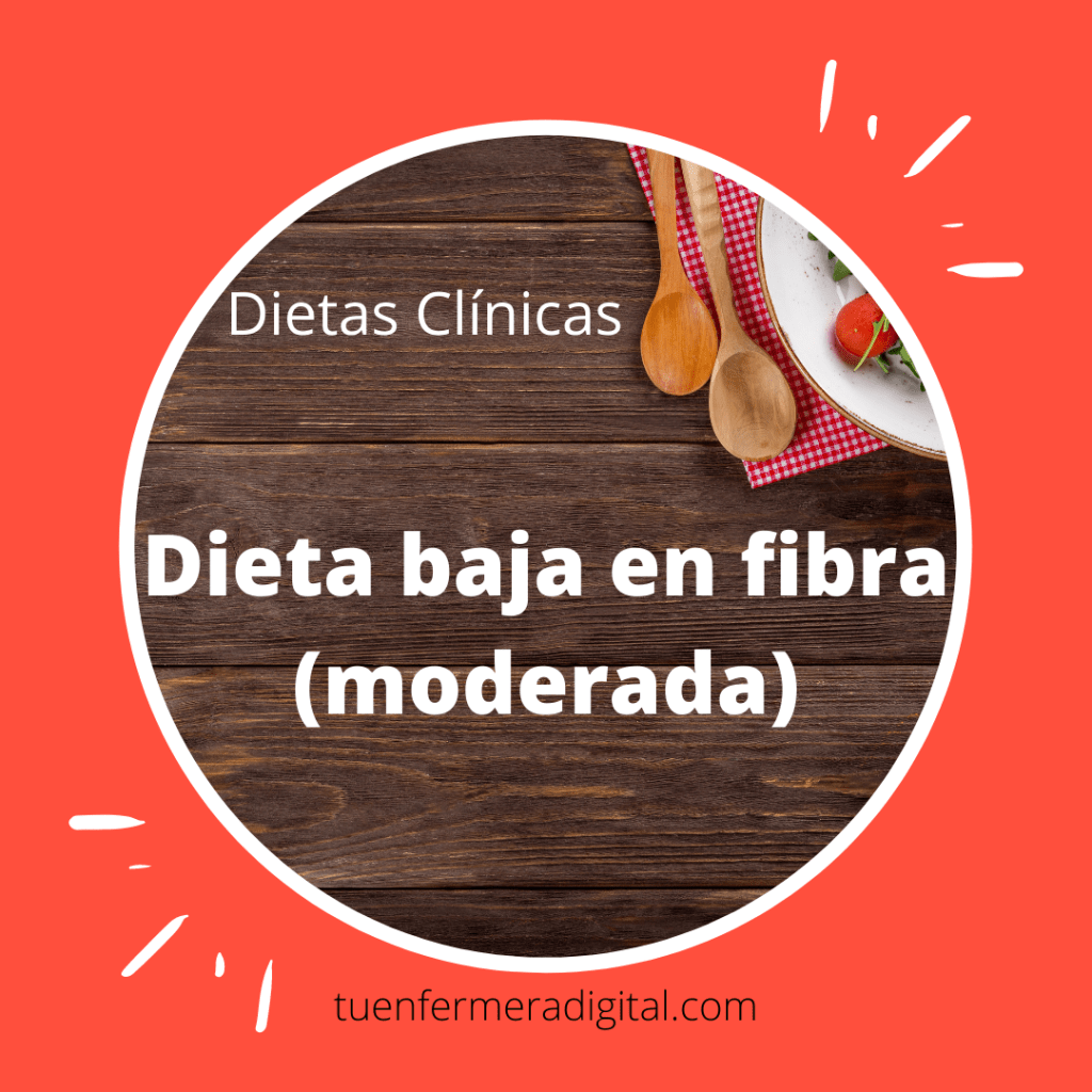 Dieta baja en fibra&nbsp;(moderada)
